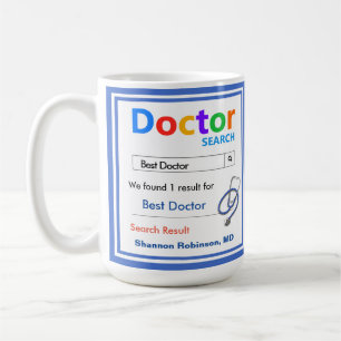 Caneca De Café Melhor Presente Do Médico Personalizado Engraçad