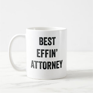Caneca De Café Melhor Procurador de Effin