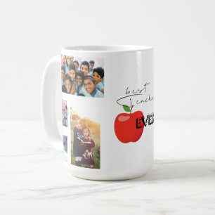 Caneca De Café Melhor Professor de Fotografia Personalizado