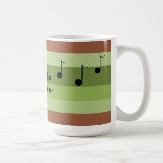 Caneca De Café Melhor Professor de Música do Mundo