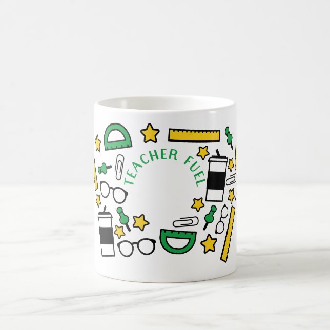 Caneca De Café Melhor Professor de Todos (Centro)