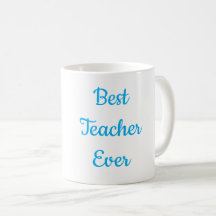 Caneca de Café Melhor Professor de Todos os Tempos