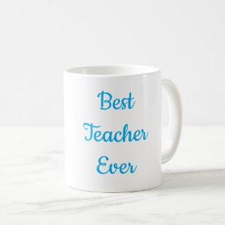 Caneca de Café Melhor Professor de Todos os Tempos