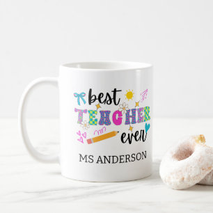 Caneca De Café Melhor Professor de Todos os Tempos