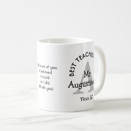 Caneca De Café MELHOR PROFESSOR JÁ Personalizado