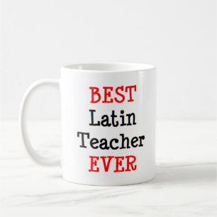 Caneca De Café melhor professor latino de sempre