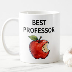 Caneca De Café MELHOR PROFESSOR Presente Apple Educator