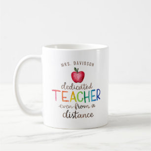 Caneca De Café Melhor Professor Virtual de Todos os Tempos Café