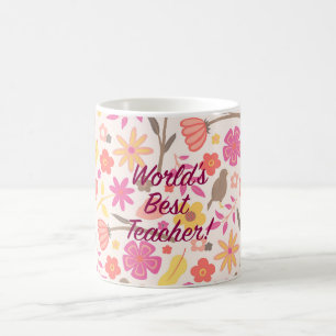 Caneca De Café Melhor Professora do Mundo