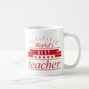 Caneca De Café Melhor Professora do Mundo