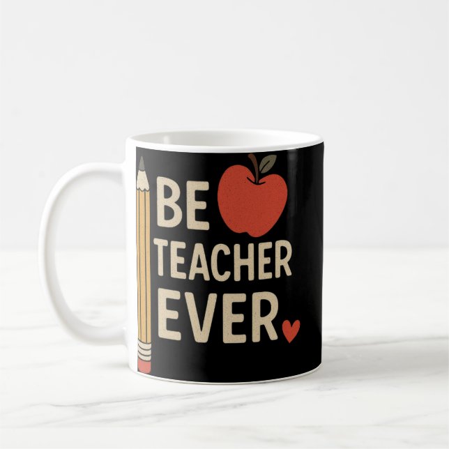 Caneca De Café "Melhor Professora Do Mundo" (Esquerda)