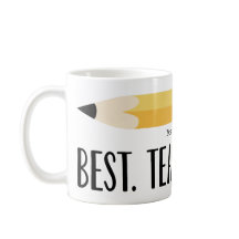 Melhor Professora Do Mundo | Gift Mug Personalizad