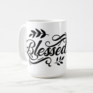 Caneca De Café Melhor que "Bendito"