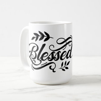 Caneca De Café Melhor que "Bendito"
