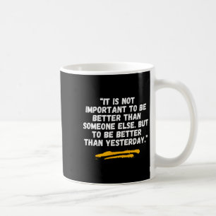 Caneca De Café Melhor Que Ontem - Citação de Kano Jigoro - Judô -