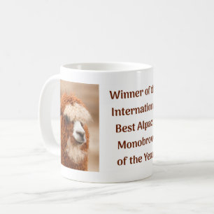 Caneca De Café Melhor Sobrancelha Única de Alpaca