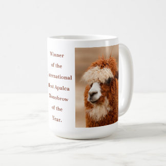 Caneca De Café Melhor Sobrancelha Única de Alpaca