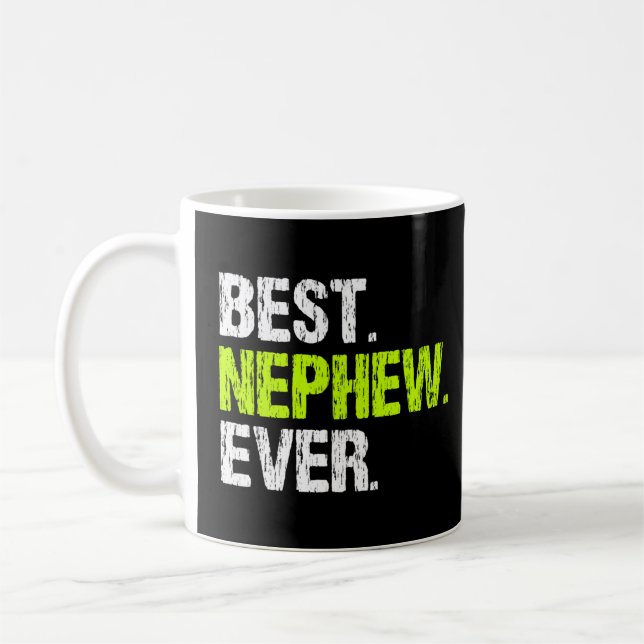 Caneca De Café Melhor Sobrinho, Legal Pullover Engraçado (Esquerda)