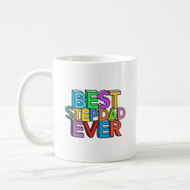 Caneca De Café Melhor Stepdad (Esquerda)