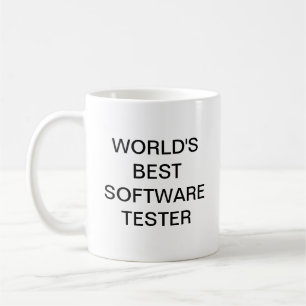 Caneca De Café Melhor testador de software do mundo