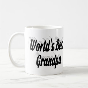 Caneca De Café Melhor texto preto do avô