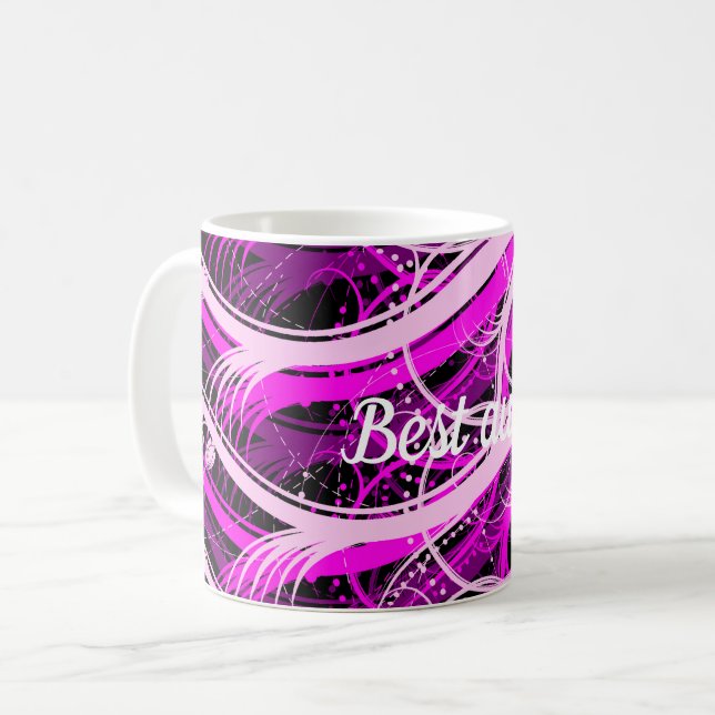 Caneca De Café Melhor tia (Frente Esquerda)