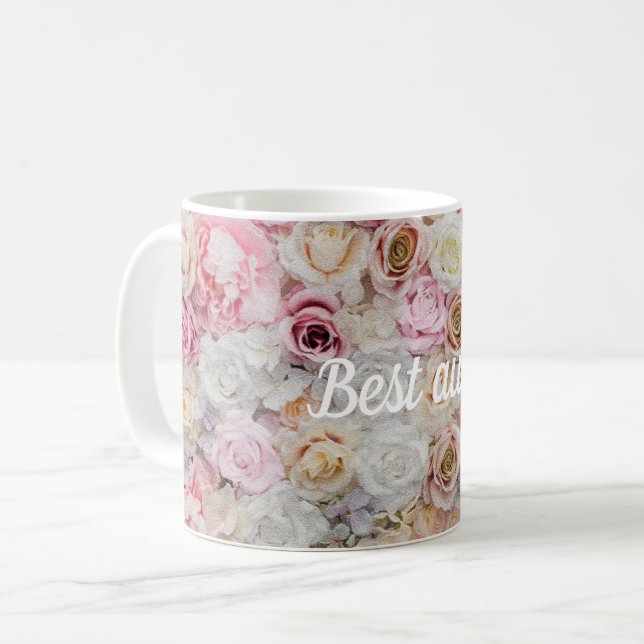 Caneca De Café Melhor tia (Frente Esquerda)