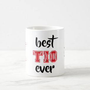 Caneca De Café Melhor Tio Já Personalizado Basebol Vermelho