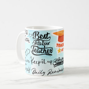 Caneca De Café melhor trabalho de todos os tempos professor
