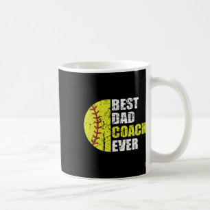 Caneca De Café Melhor Treinador de Softll Pai de Todos os Tempos
