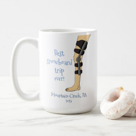 Caneca De Café Melhor Tripa de Neve, Cueca Engraçada