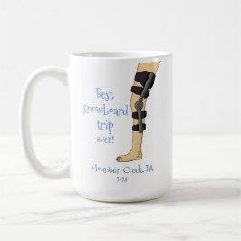 Caneca De Café Melhor Tripa de Neve, Cueca Engraçada