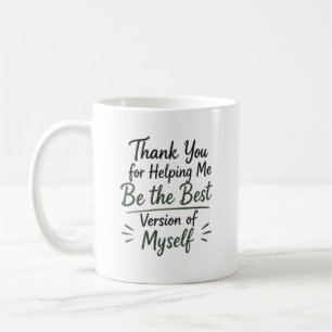 Caneca De Café Melhor Versão de Mim Personalizado