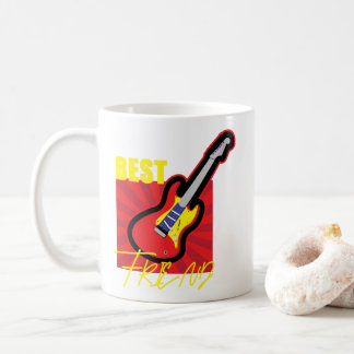 Caneca De Café Melhor Violão Amigo