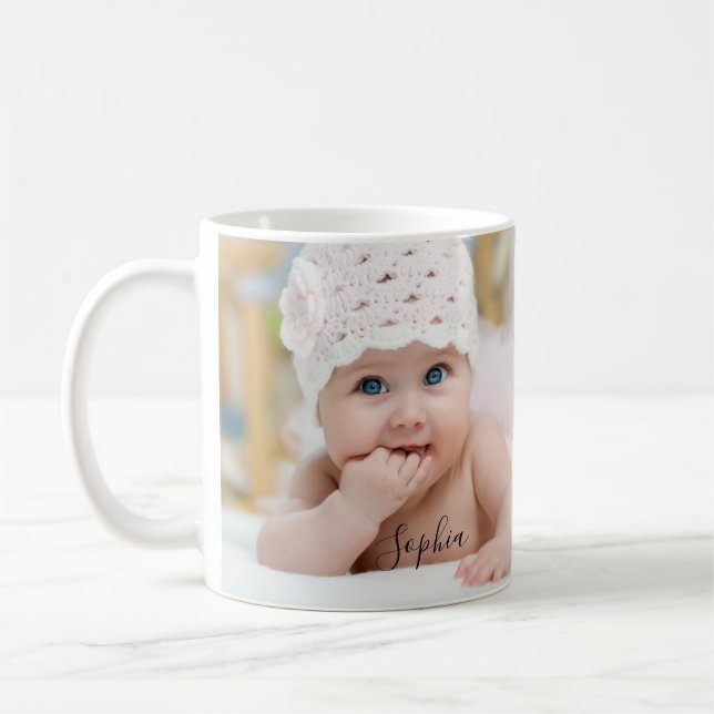 Caneca De Café Melhor Vovô Alguma Foto Mug (Esquerda)