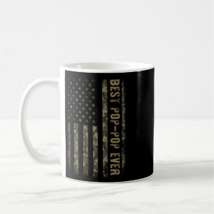 Caneca De Café Melhor Vovô Já Camuflagem Bandeira Americana Dia d