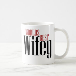 Caneca De Café Melhor Wifey do mundo