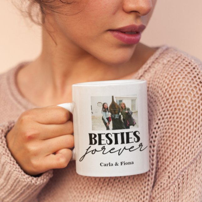 Caneca De Café Melhores Amigas Amigas para Sempre  (Criador carregado)