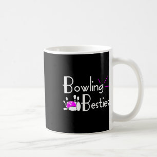 Caneca De Café Melhores Amigas de Boliche Liga Feminina