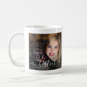 Caneca De Café Melhores Amigas Mãe do Cachorro e Foto do Cachorro