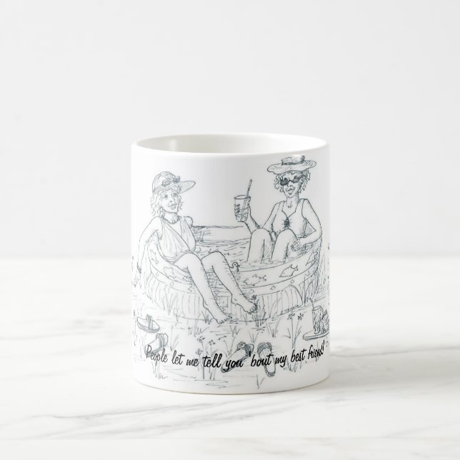 Caneca De Café Melhores amigos (Centro)