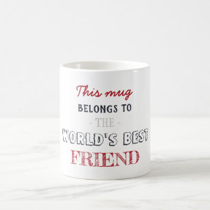 Caneca De Café Melhores Amigos