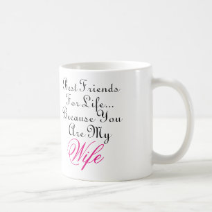 Caneca De Café Melhores amigos para a vida… Porque você é min