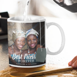 Caneca De Café Melhores Amigos Para Sempre   Foto das Melhores Am