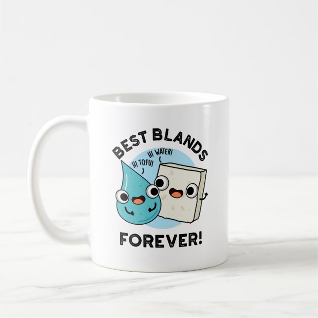 Caneca De Café Melhores Bândulas para o Funny BFF Pun (Esquerda)