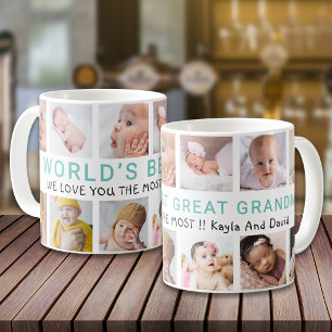 Caneca De Café Melhores do Mundo Bisavó Netos 12 Fotos  