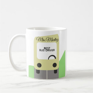 Caneca De Café Melhores Presentes para Motoristas de Ônibus Escol