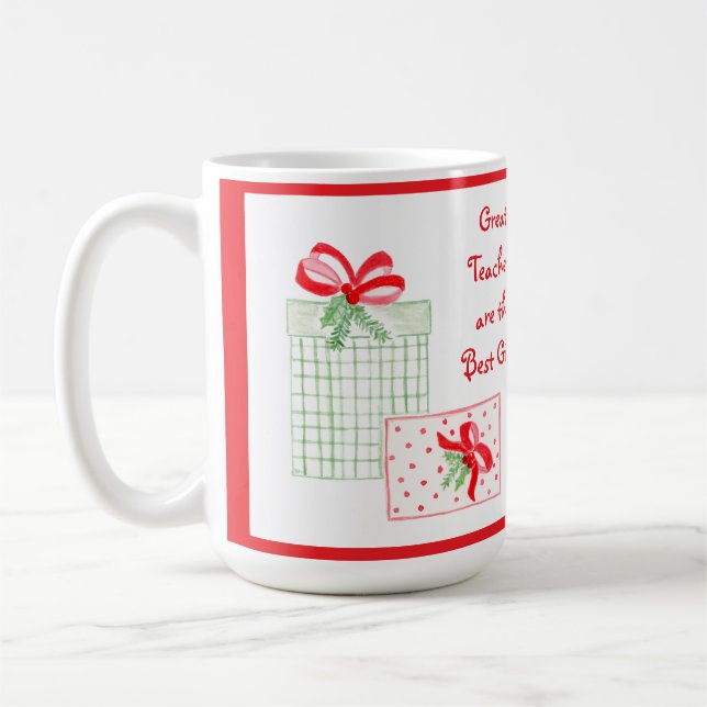 Caneca De Café Melhores presentes para professores de férias de a (Esquerda)