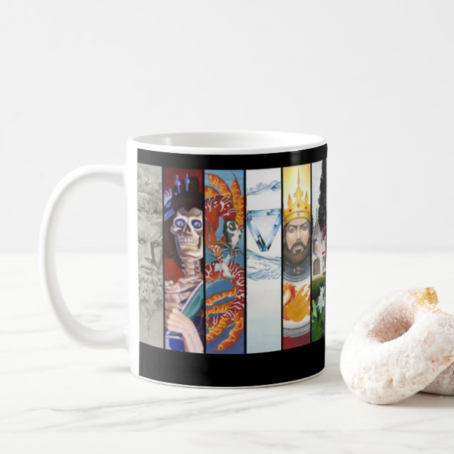 Caneca De Café Melissa A Benson Art (Com Donut)