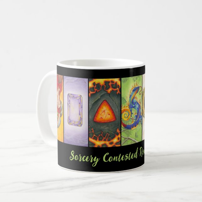 Caneca De Café Melissa A Benson Sorcery Amostra (Frente Esquerda)